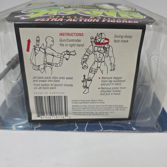 Vintage McFarlane Toys Deluxe Edition White Pilot Spawn Ultra-Action Figure 1995 - Picture 4 of 4